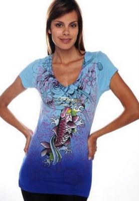 Ed Hardy shirts women-617